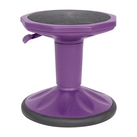 Flash Furniture Purple Kids Adjustable Active Learning Stool AY-9001S-PR-GG